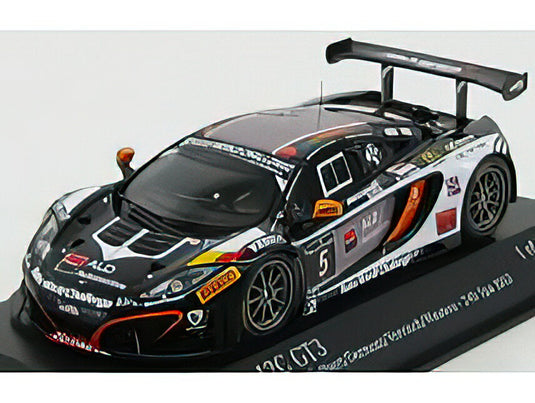 McLAREN - MP4-12C GT3 TEAM BOUTSEN GINION RACING N 5 24h SPA 2013 GUILVERT - DERMONT - VERVISCH - WAUTERS - BLACK /Minichamps 1/43 ミニカー