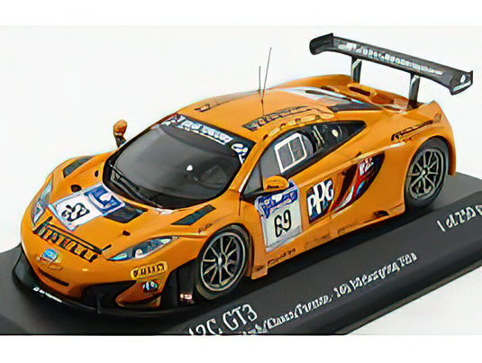 McLAREN - 12C GT3 TEAM DOERR MOTORSPORT N 69 24h NURBURGRING 2014 ADAMS - ASCH - PARENTE - ORANGE /Minichamps 1/43 ミニカー