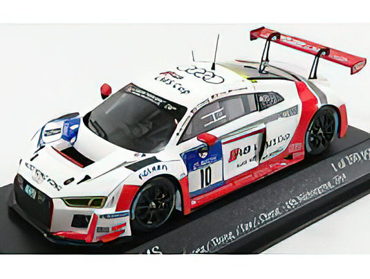 AUDI - R8 LMS TEAM AUDI RACE EXPERIENCE N 10 24h NURBURGRING 2016 YOONG - THONG - LEE - CHENG - WHITE RED /Minichamps 1/43 ミニカー