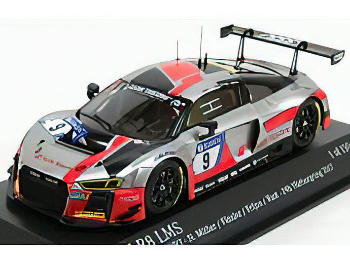 AUDI - R8 LMS TEAM AUDI SPORT WRT N 9 3rd 24h NURBURGRING 2017 N.MULLER - M.FASSLER - R.FRIJNS - R.RAST - SILVER ORANGE /Minichamps 1/43 ミニカー