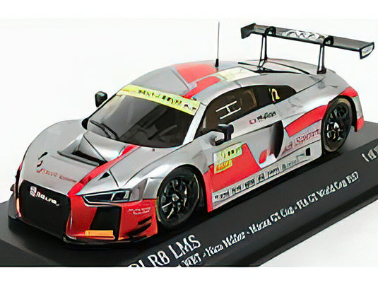 AUDI - R8 LMS AUDI SPORT TEAM WRT N 2 FIA GT MACAU GT CUP 2017 NICO MULLER - SILVER RED /Minichamps 1/43 ミニカー