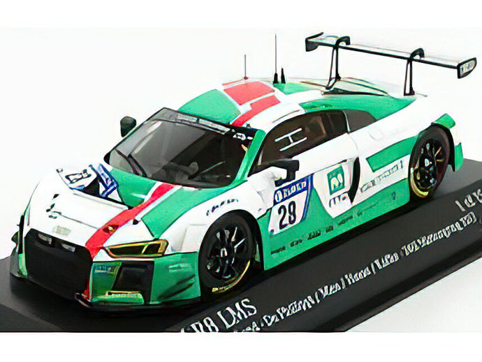 AUDI - R8 LMS AUDI SPORT TEAM N 28 24h NURBURGRING 2017 DE PHILLIPPI - MIES - HAASE - KAFFER - WHITE GREEN /Minichamps 1/43 ミニカー