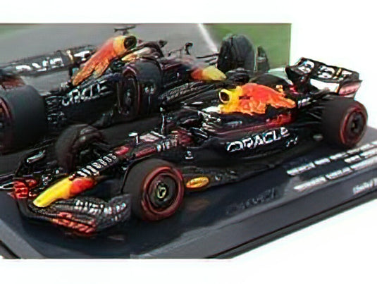 RED BULL - F1 RB18 TEAM ORACLE RED BULL RACING N 1 WINNER EMILIA ROMAGNA ITALY GP WORLD CHAMPION 2022 MAX VERSTAPPEN - MATT BLUE YELLOW RED  /Minichampsミニチャンプス 1/43 ミニカー