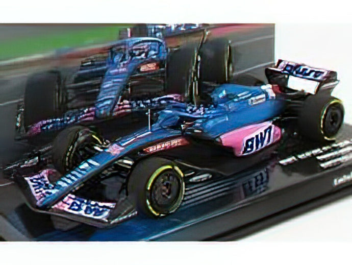 RENAULT - F1 A522 TEAM ALPINE BWT N 14 AUSTRALIAN GP 2022 FERNANDO ALONSO - BLUE PINK /Minichamps 1/43 ミニカー