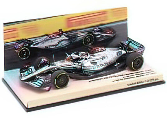 【予約】12月以降発売予定MERCEDES GP F1 W13E AMG PETRONAS F1 N 63 5th MIAMI GP 2022 GEORGE RUSSEL SILVER GREEN/Minichamps 1/43 ミニカー