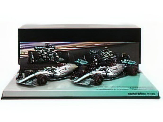 MERCEDES GP F1 SET 2X W13E AMG PETRONAS F1 N 44 3rd BAHRAIN GP 2022 LEWIS HAMILTONルイス・ハミルトン + N 63 4th BAHRAIN GP 2022 GEORGE RUSSEL /Minichamps 1/43 ミニカー