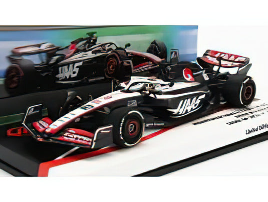 HAAS - F1 CASCO HELMET HAAS FW23 TEAM MONEYGRAM N 20 SAUDI ARABIA GP 2023 KEVIN MAGNUSSEN /Minichamps 1/43 ミニカー