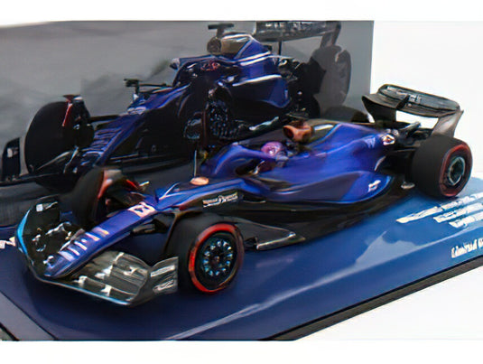 WILLIAMS - F1 FW45 TEAM WILLIAMS RACING N 23 10th BAHRAIN GP 2023 ALEXANDER ALBON - BLUE /ミニチャンプス 1/43 ミニカー