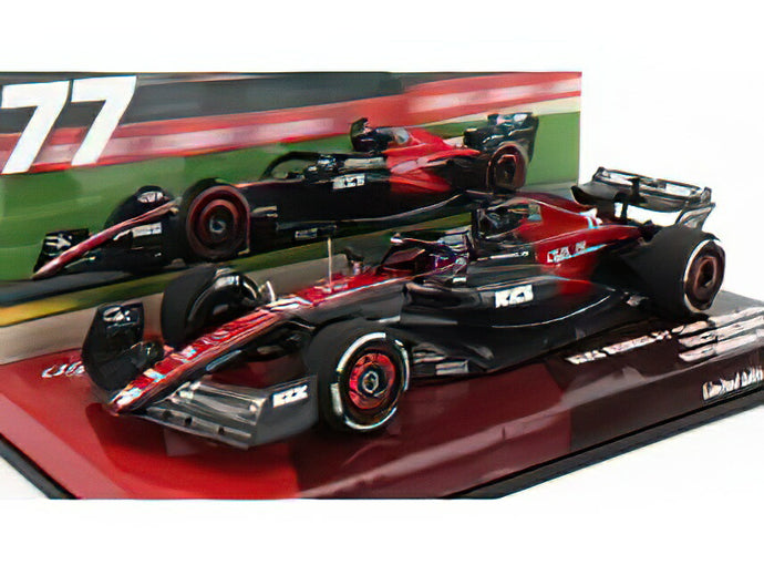 ALFA ROMEO - F1 C43 TEAM KICK N 77 AUSTRALIAN GP 2023 VALTTERI BOTTAS - BLACK RED /Minichamps 1/43 ミニカー