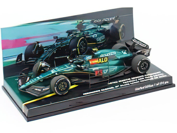 【予約】11月以降発売予定ASTON MARTIN - F1 AMR23  N 14 3rd SAUDI ARABIA GP 2023 FERNANDO ALONSOフェルナンド・アロンソ 414台限定 /Minichampsミニチャンプス 1/43ミニカー