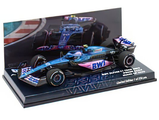 ミニチャンプス1/43 アルピーヌ A523 ガスリー2023マイアミ8位