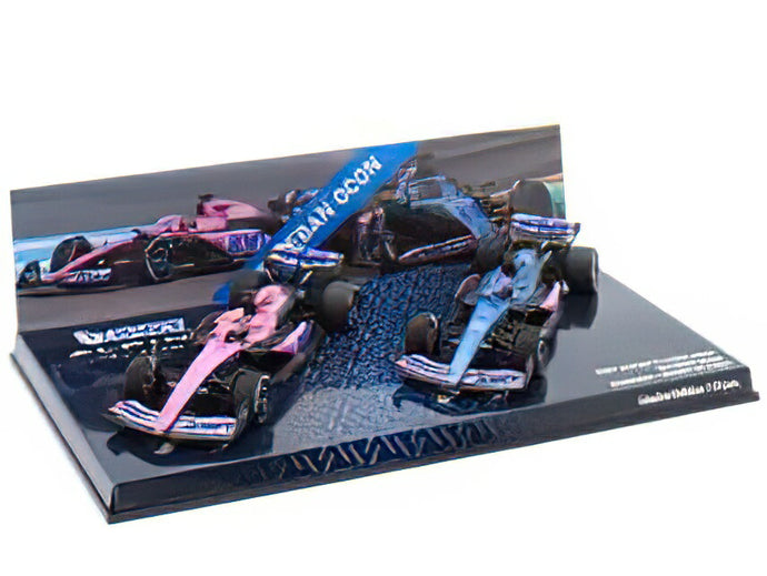 【予約】11月以降発売予定RENAULT - SET 2X F1 A523 TEAM BWT ALPINE N 31 8th MIAMI GP 2023 + N 31 BAHRAIN GP 2023 ESTEBAN OCON114台限定 /Minichampsミニチャンプス 1/43ミニカー
