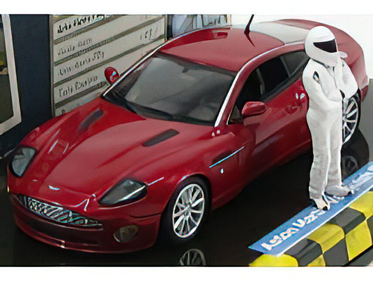 ASTON MARTIN - VANQUISH S 2004 - TOP GEAR WITH FIGURES - RED MET /Minichamps 1/43 ミニカー