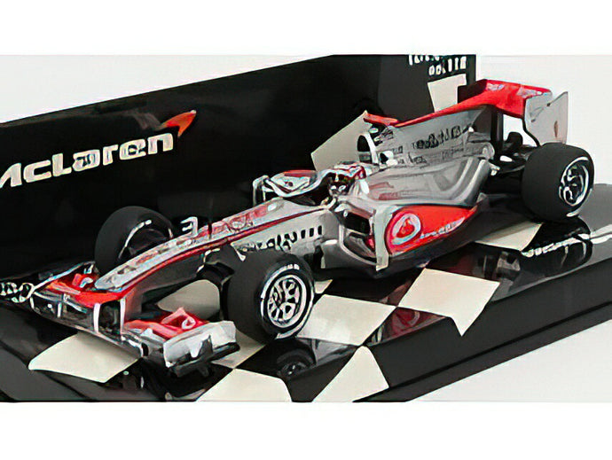 McLAREN - F1 MP4/25 N 1 SEASON 2010 JAMES BUTTON - SILVER RED /Minichamps 1/43 ミニカー