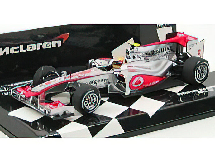 McLAREN - F1 MP4/25 N 2 SEASON 2010 LEWIS HAMILTON - SILVER RED /Minichamps 1/43 ミニカー