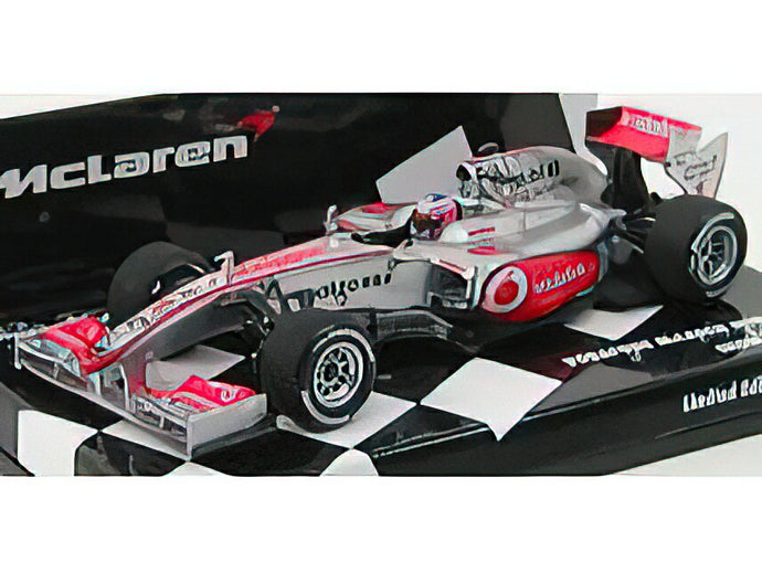 McLAREN - F1 MP4-25 N 1 SHOWCAR 2010 J.BUTTON - SILVER RED /Minichamps 1/43 ミニカー