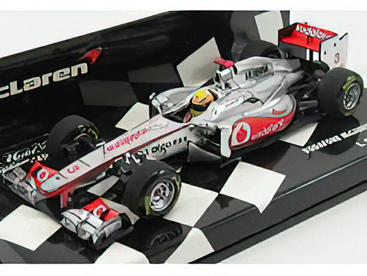 McLAREN - F1 MP4/26 MERCEDES N 3 SEASON 2011 LEWIS HAMILTON - SILVER RED /Minichamps 1/43 ミニカー