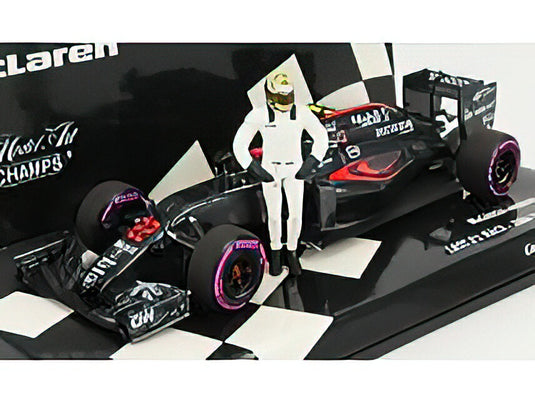 McLAREN - F1 HONDA MP4/31 N 22 ABU DHABI GP 2016 J.BUTTON - BLACK /Minichamps 1/43 ミニカー