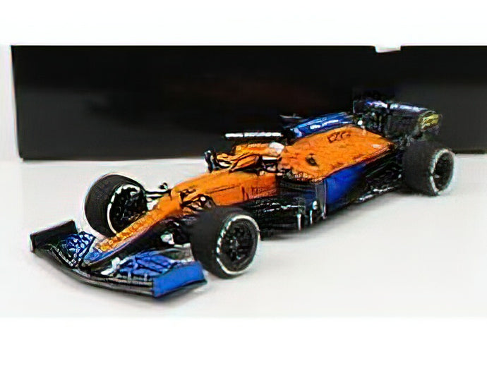 【予約】McLAREN F1  MCL35L MERCEDES M12 EQ POWER+ TEAM MCLAREN N 3 WINNER ITALY GP 2021 DANIEL RICCIARDO - ORANGE LIGHT BLUE /Minichamps 1/18 ミニカー