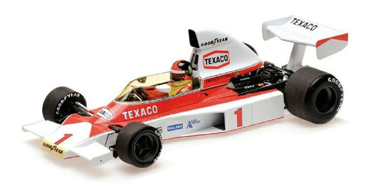 McLARENマクラーレン - F1 FORD M23 TEXACO N 1 SEASON 1975 E.FITTIPALDI /ミニチャンプス 1/18 ミニカー