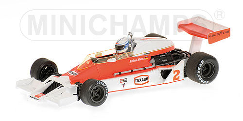 McLARENマクラーレン | F1 M26 FORD N 2 1977 J.MASS | WHITE RED /Minichampsミニチャンプス 1/43 ミニカー