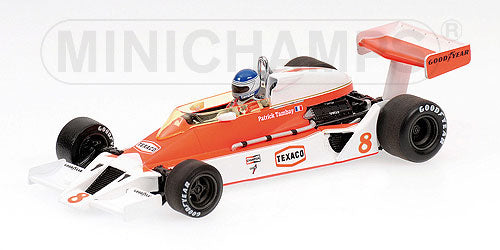 McLARENマクラーレン | F1  FORD M26N 8 SEASON 1978 P.TAMBAY | WHITE RED /Minichampsミニチャンプス 1/43 ミニカー