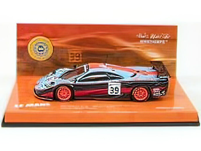 McLARENマクラーレン F-1 GTR N 39 LE MANS 1997 R.BELLM - A.GILBERT SCOTT - M.SEKIYA - LIGHT BLUE BLACK /Minichampsミニチャンプス 1/43 ミニカー