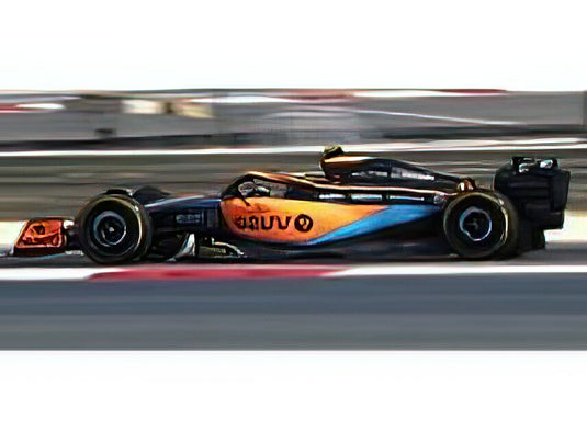 【予約】6-8月以降発売予定McLAREN F1  MCL36 MERCEDES TEAM MCLAREN N 4 ABU DHABI GP 2022 LANDO NORRIS - ORANGE LIGHT BLUE /Minichamps 1/18 ミニカー