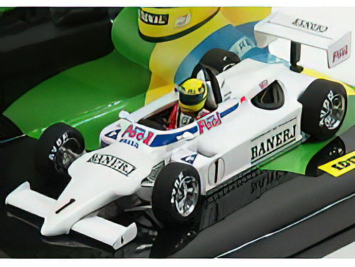 RALT TOYOTA - RT3 N 1 BRITISH CHAMPION 1983 AYRTON SENNA - WHITE /Minichamps 1/43 ミニカー