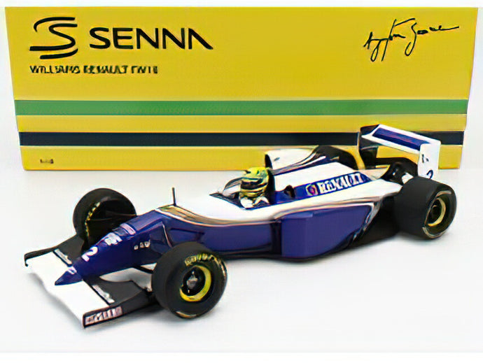 WILLIAMS  F1 FW16 TEAM ROTHMANS RENAULT N 2 TEST SEASON 1994 AYRTON SENNA/Minichamps 1/18ミニカー