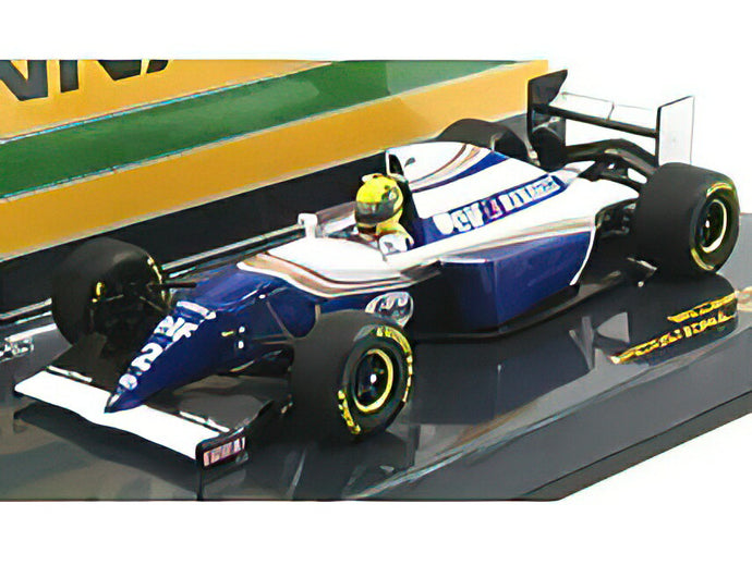 WILLIAMS - F1 FW16 TEAM ROTHMANS RENAULT N 2 BRAZILIAN GP 1994 AYRTON SENNA - WHITE BLUE /Minichamps 1/43 ミニカー