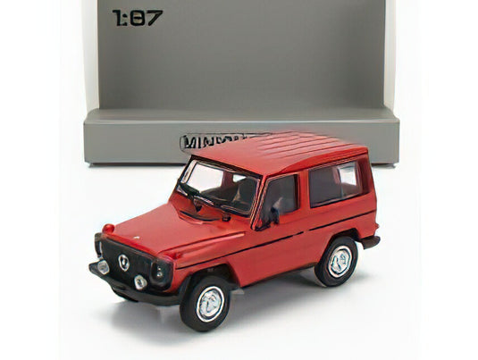 MERCEDES BENZベンツ G-CLASS SHORT (W460) 1980 - RED/Minichamps 1/87ミニカー –  ラストホビー