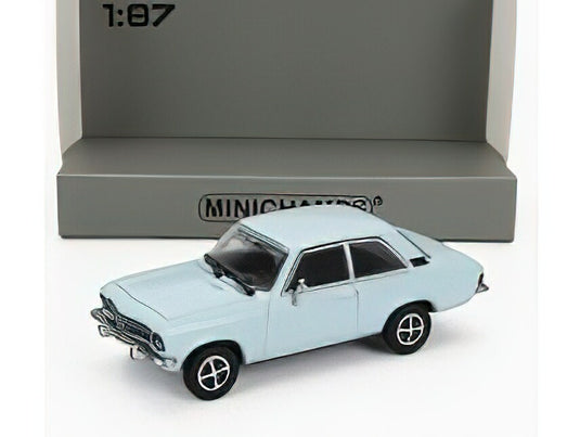 Opel Ascona Light Blue 1970 870040001/ MINICHAMPS 1/8 ミニカー