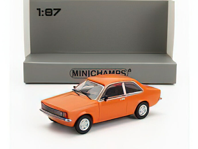 OPEL  KADETT C SALOON 1973 - ORANGE/Minichamps 1/87ミニカー