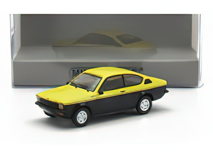 OPEL  KADETT C COUPE 1973 - YELLOW BLACK/Minichamps 1/87ミニカー