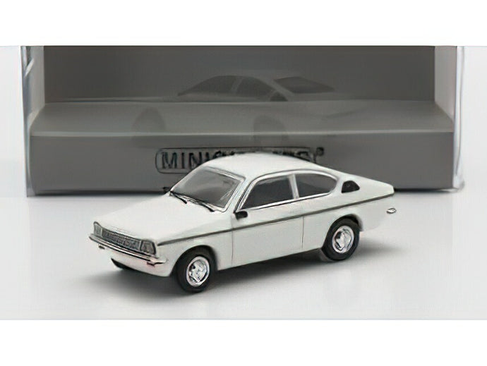 OPEL  KADETT C COUPE 1973 - WHITE/Minichamps 1/87ミニカー