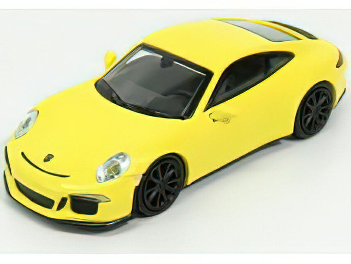 PORSCHE  911 991 R COUPE 2016 - YELLOW/Minichamps 1/87ミニカー