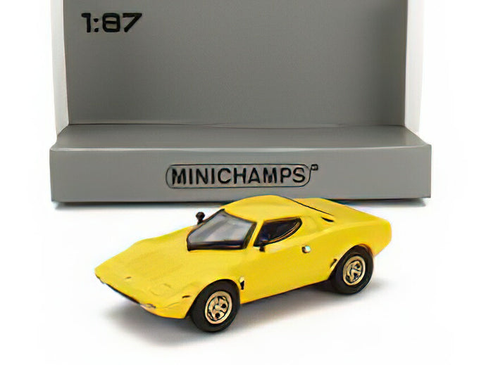 LANCIA  STRATOS 1974 - YELLOW/Minichamps 1/87ミニカー