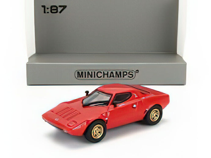 LANCIA  STRATOS 1974 - RED/Minichamps 1/87ミニカー