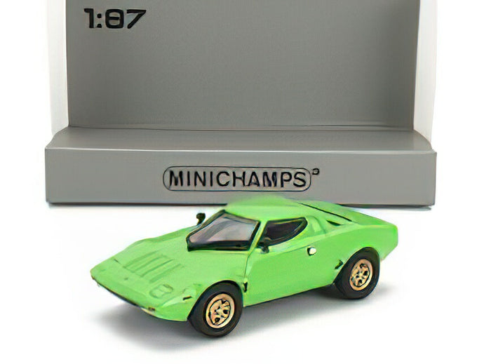 LANCIA  STRATOS 1974 - GREEN/Minichamps 1/87ミニカー