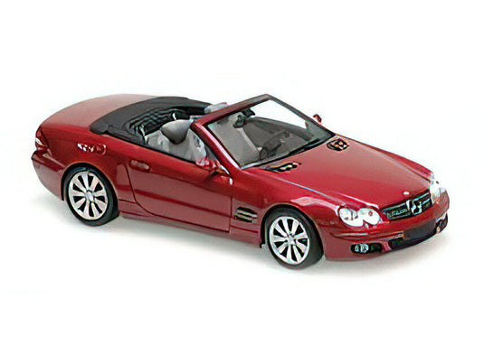 【予約】2023年発売予定MERCEDES-BENZ - SL CLASS (R230) 2001 - RED /Minichamps 1/43  ミニカー