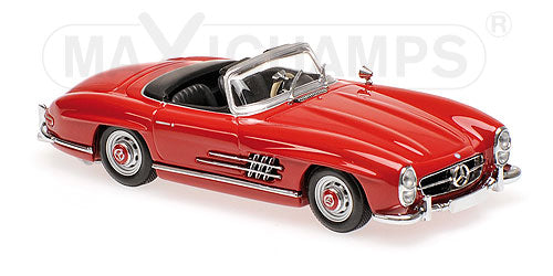 1958 MERCEDES-BENZ 300 SL ROADSTER (W198) BLUE 1/18 CAR