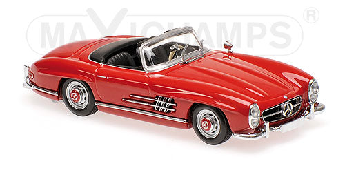 MERCEDES BENZメルセデスベンツ | 300SL ROADSTER SPIDER (W198) 1955 | RED /Minichampsミニチャンプス 1/43 ミニカー