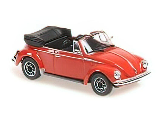 Volkswagen K?fer Beetle 1303 カブリオレ 1979 レッド/ Maxichamps 1/43 ミニカー