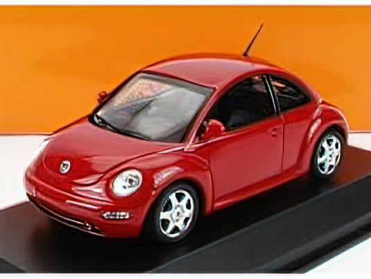 VOLKSWAGEN - NEW BEETLE 1998 - RED /Minichampsミニチャンプス 1/43 