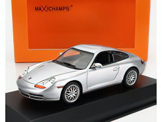 Porscheポルシェ 911 996 COUPE 1998 - SILVER /Minichamps 1/43 ミニカー