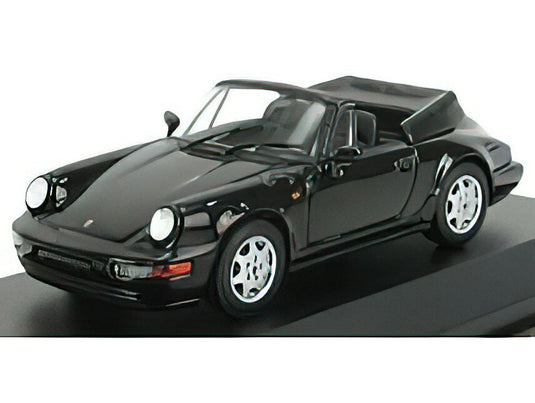 1990 ポルシェ 911 カレラ 4 カブリオレ ブラック Porsche 911 ミニカー / Maxichamps 1/43 ミニカー
