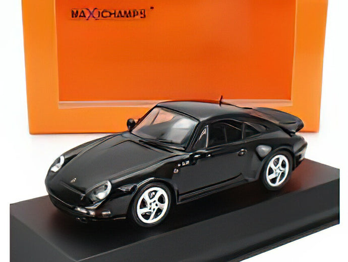 1995 ポルシェ 911 ターボ (993) ブラック/ Maxichamps  1/43 ミニカー