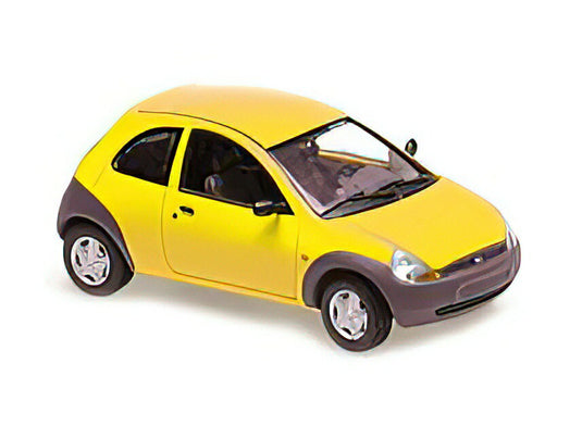 【予約】2023年発売予定FORD ENGLAND - FORD KA 1997 - YELLOW /Minichamps 1/43 ミニカー
