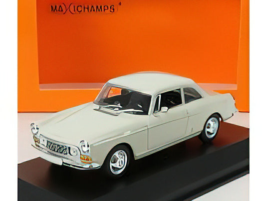 Peugeot 404 Coupe 1962 ホワイト/ Maxichamps 1/43 ミニカー